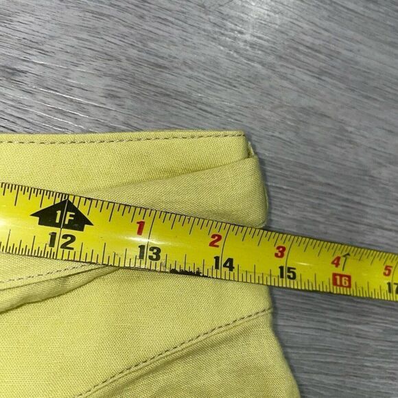 Free People Wide Leg Pants Women’s 6 Trousers High Waist Linen Blend Belted Boho - Picture 11 of 15